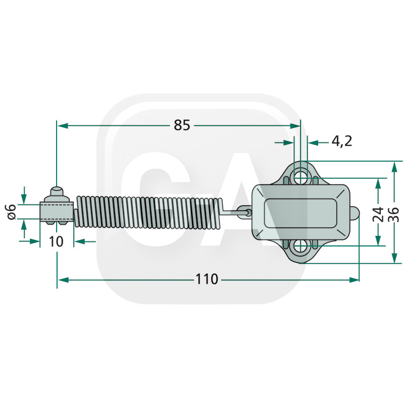 Commutateur feux stop